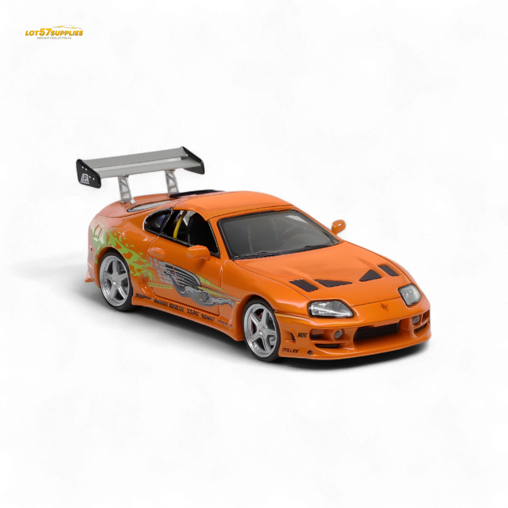 (Pre-Order) Fast Speed Supra Targa 4th Generation Bomex Version - FNF Orange Ordinary 1:64 (Online Order Only)