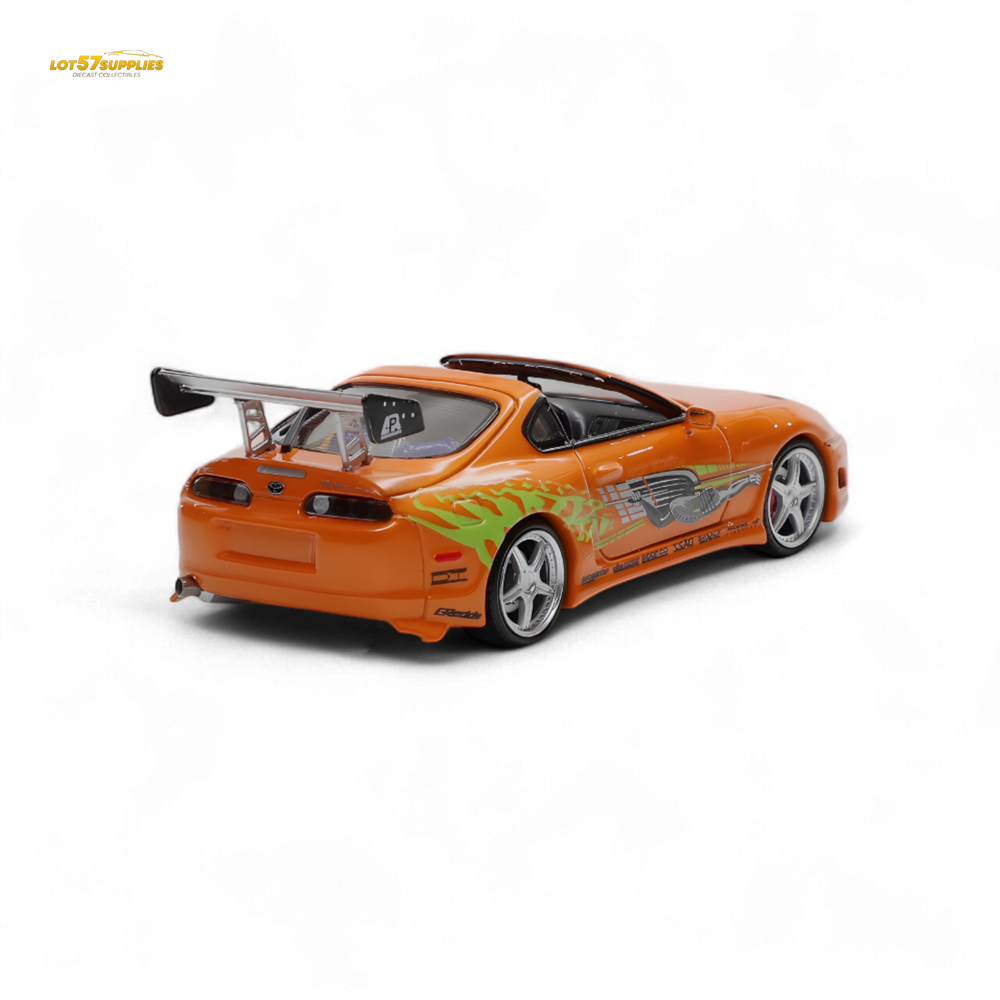 (Pre-Order) Fast Speed Supra Targa 4th Generation Bomex Version - FNF Orange Ordinary 1:64 (Online Order Only)
