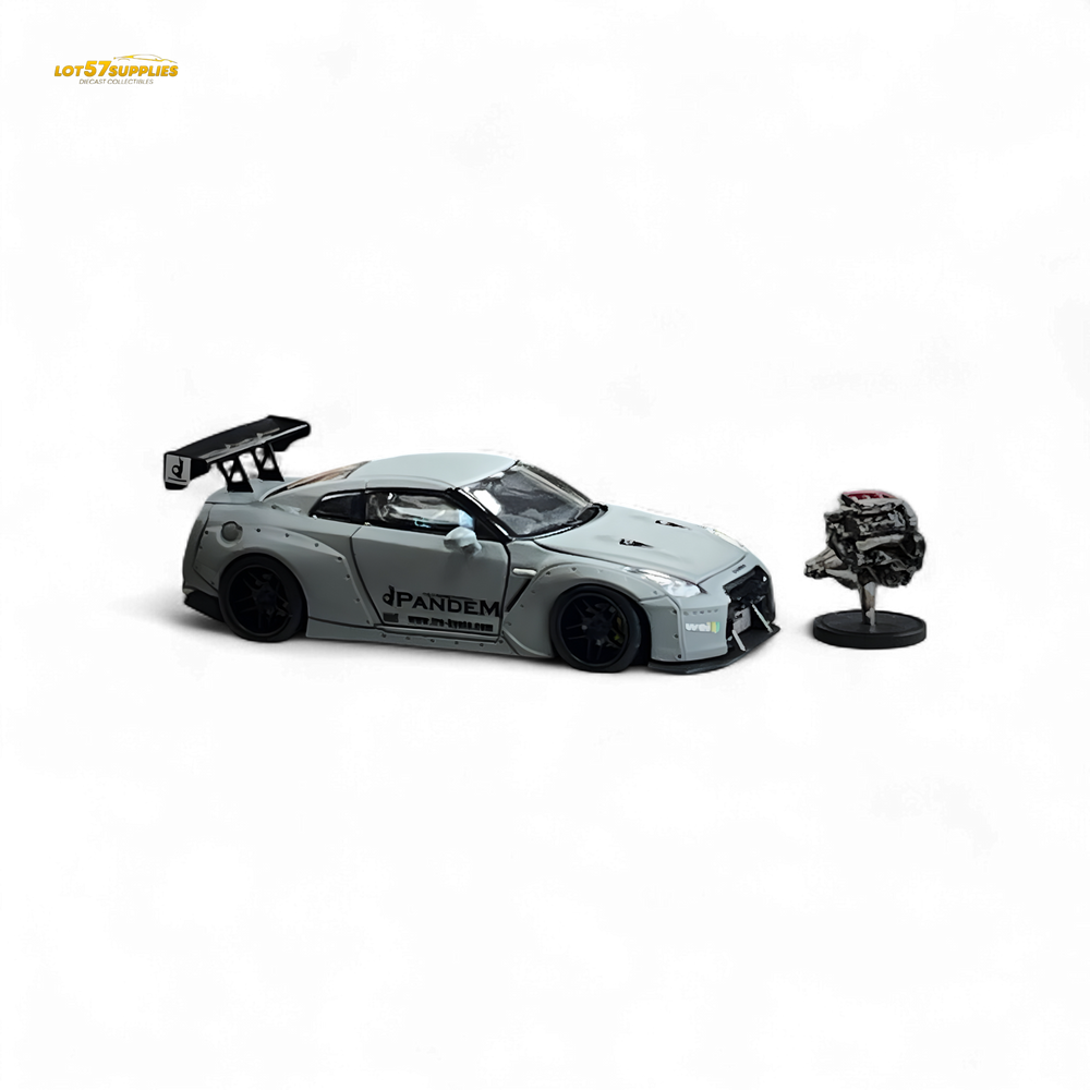 PGM Rocket Bunny R35 Combat Grey - Luxury Version 1:64 (ONLINE ORDER ONLY)