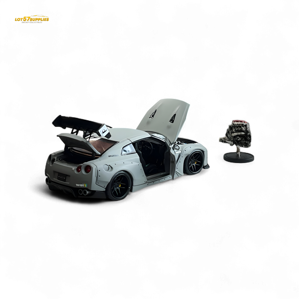 PGM Rocket Bunny R35 Combat Grey - Luxury Version 1:64 (ONLINE ORDER ONLY)