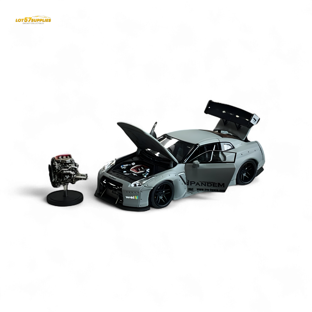 PGM Rocket Bunny R35 Combat Grey - Luxury Version 1:64 (ONLINE ORDER ONLY)