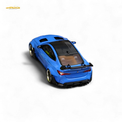 SW BMW G82 M4 Wide-Body Modified - Portimao Blue 1:64 (ONLINE ORDER ONLY)