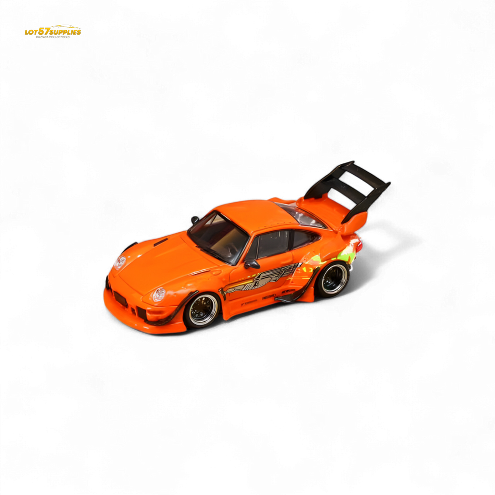 SW RWB 993 Orange Speed and Furious - High Tail - Orange 1:64 (ONLINE ORDER ONLY)