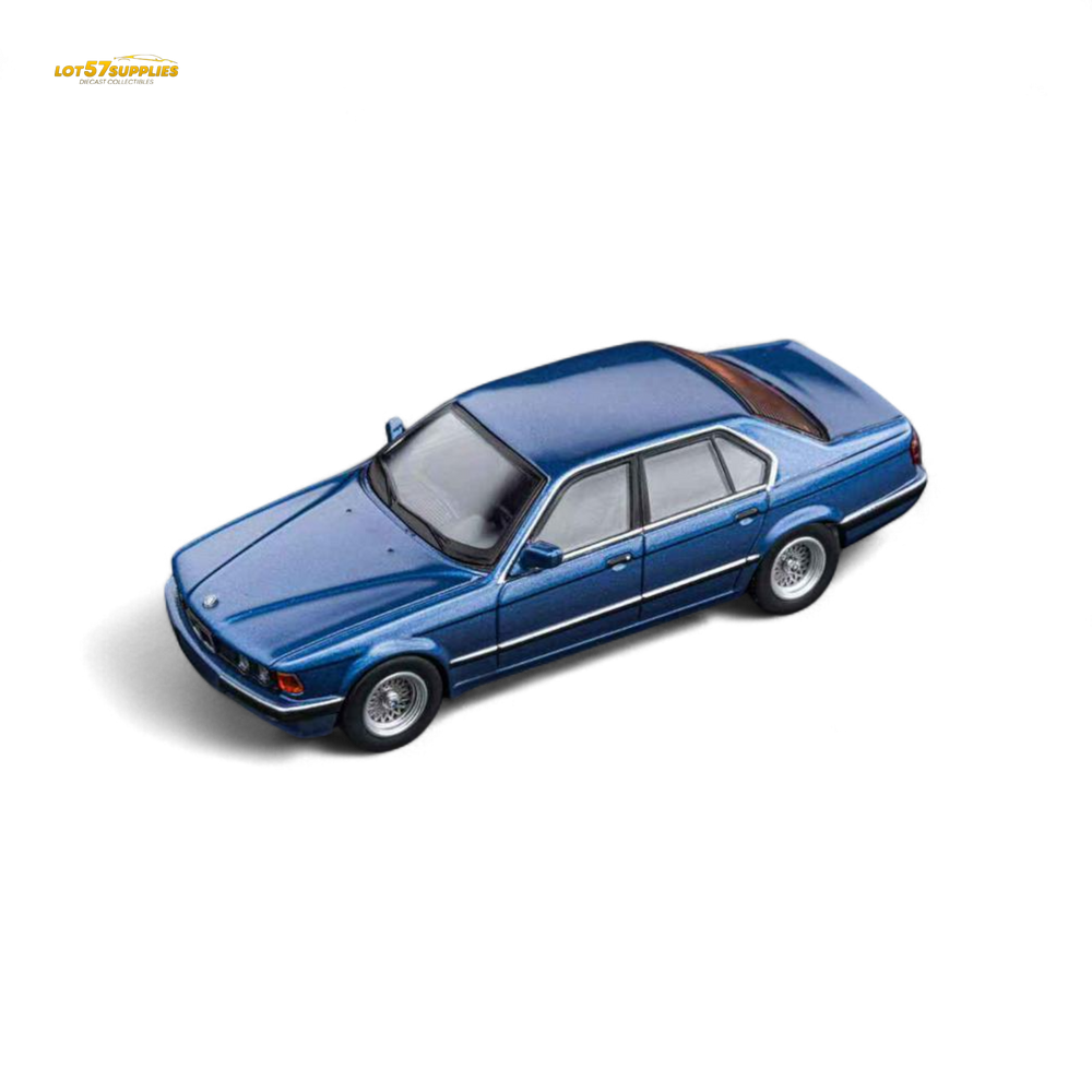 (Pre-Order) DCM BMW E32 7-Series Sedan - Alpina Blue 1:64 (ONLINE ORDER ONLY)
