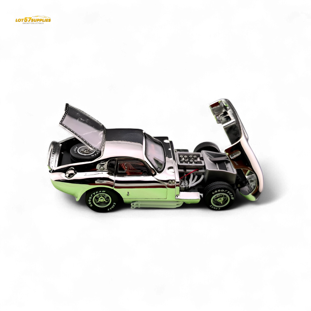 Fine Works64 Shelby Daytona - Chrome Silver 1:64 (ONLINE ORDER ONLY)