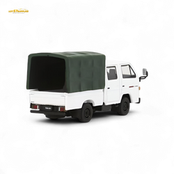 Model 1 Isuzu Covered Truck - White 1:64 (ONLINE ORDER ONLY)