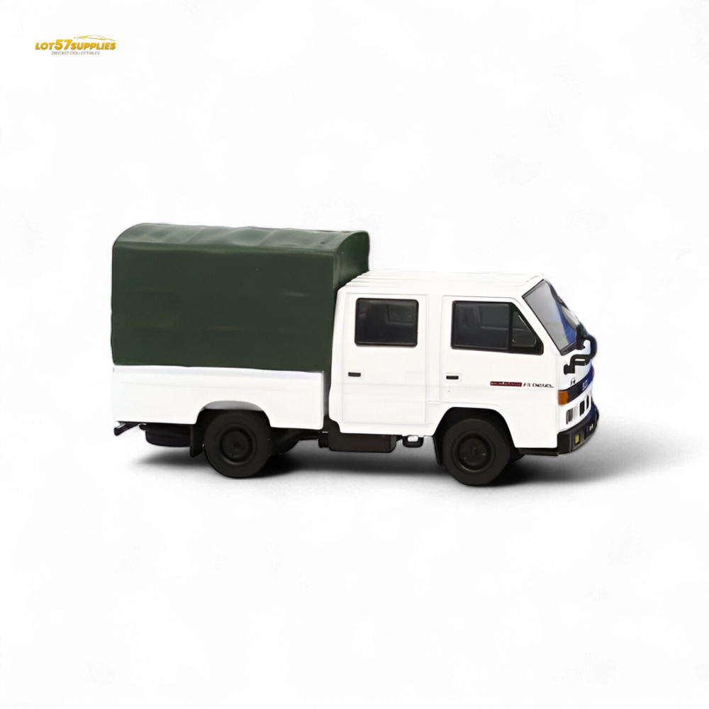 Model 1 Isuzu Covered Truck - White 1:64 (ONLINE ORDER ONLY)