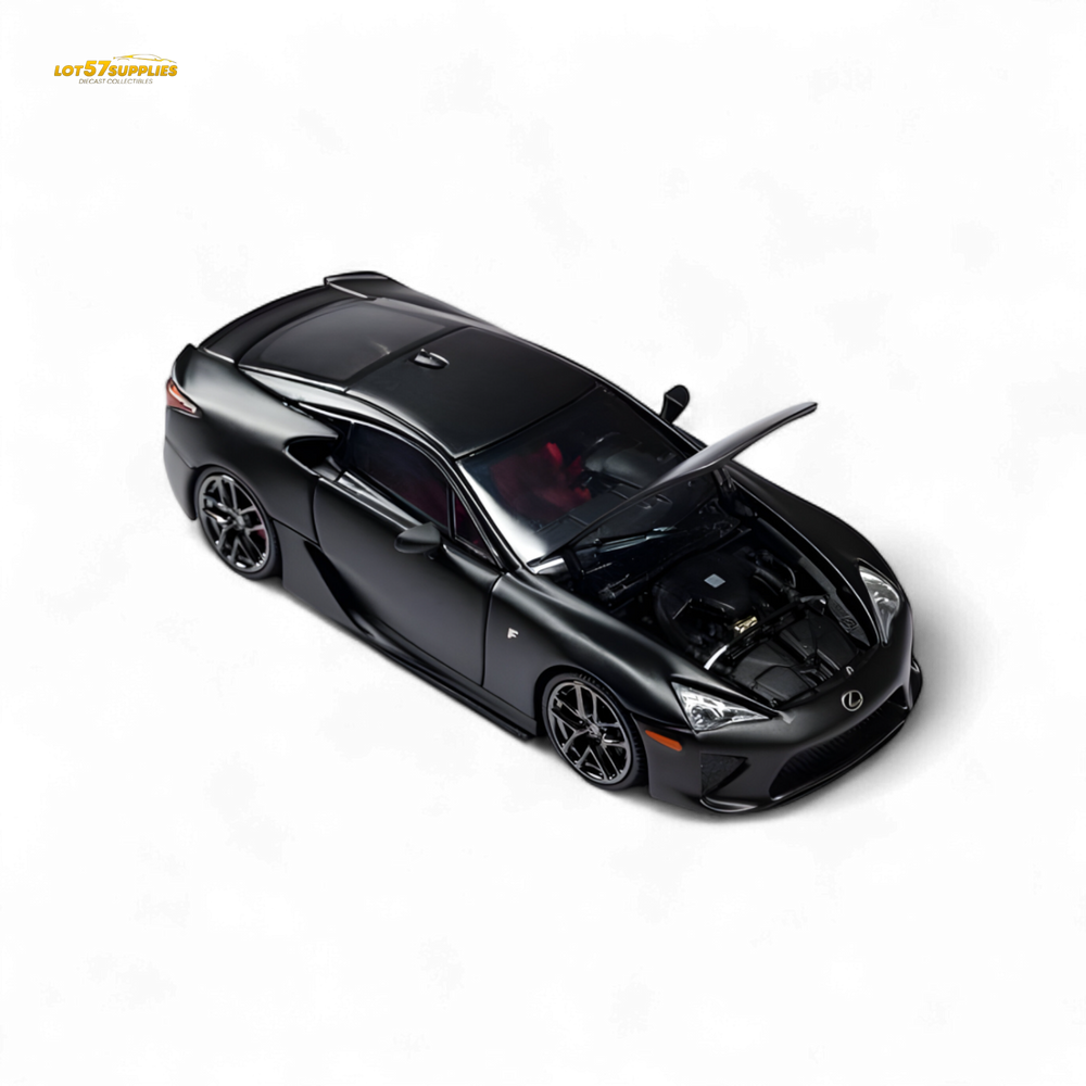 (Pre-Order) Model One Lexus LFA - Matt Black 1:64 (ONLINE ORDER ONLY)