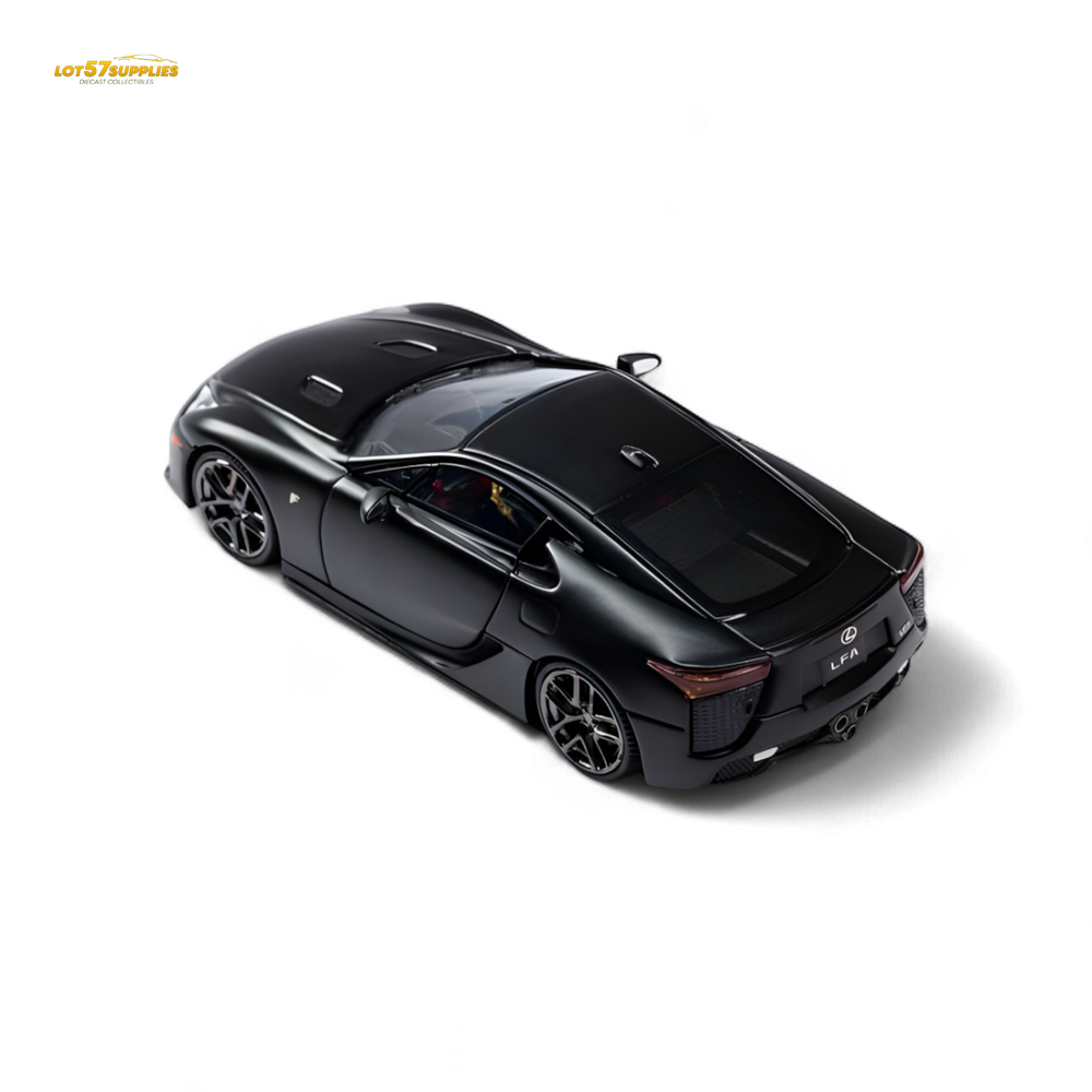 (Pre-Order) Model One Lexus LFA - Matt Black 1:64 (ONLINE ORDER ONLY)