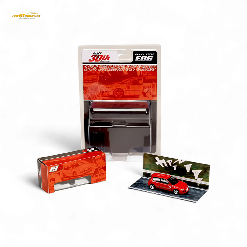 (Pre-Order) Hobby Japan Honda CIVIC (EG6) - Red 1:64 (ONLINE ORDER ONLY)