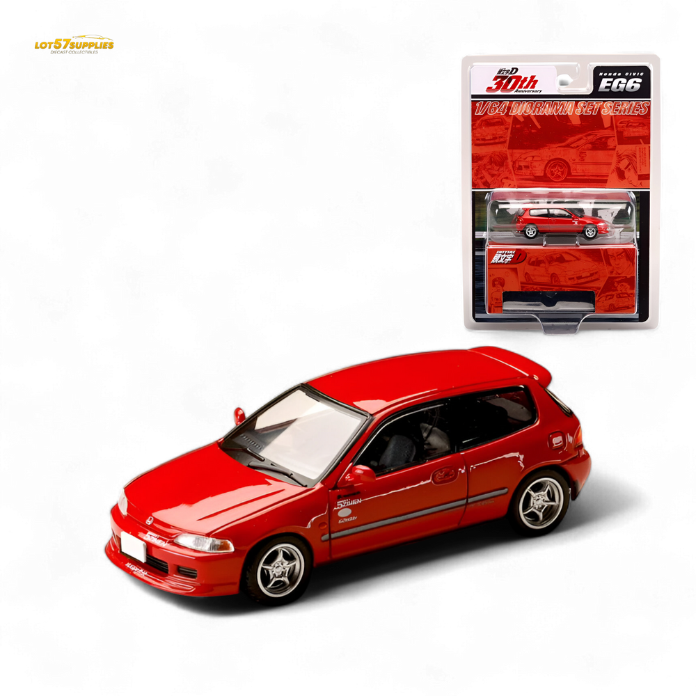 (Pre-Order) Hobby Japan Honda CIVIC (EG6) - Red 1:64 (ONLINE ORDER ONLY)