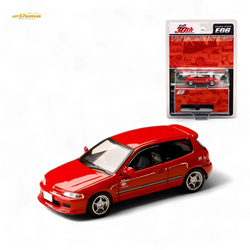 (Pre-Order) Hobby Japan Honda CIVIC (EG6) - Red 1:64 (ONLINE ORDER ONLY)