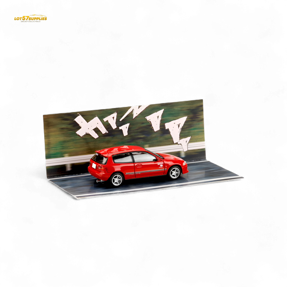(Pre-Order) Hobby Japan Honda CIVIC (EG6) - Red 1:64 (ONLINE ORDER ONLY)