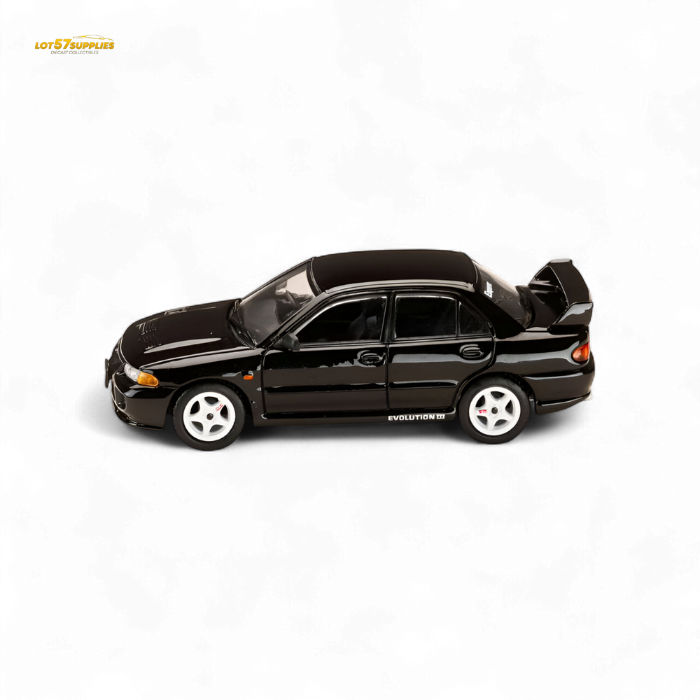 (Pre-Order) Hobby Japan Mitsubishi Lancer RS Evolution III - Black 1:64 (ONLINE ORDER ONLY)