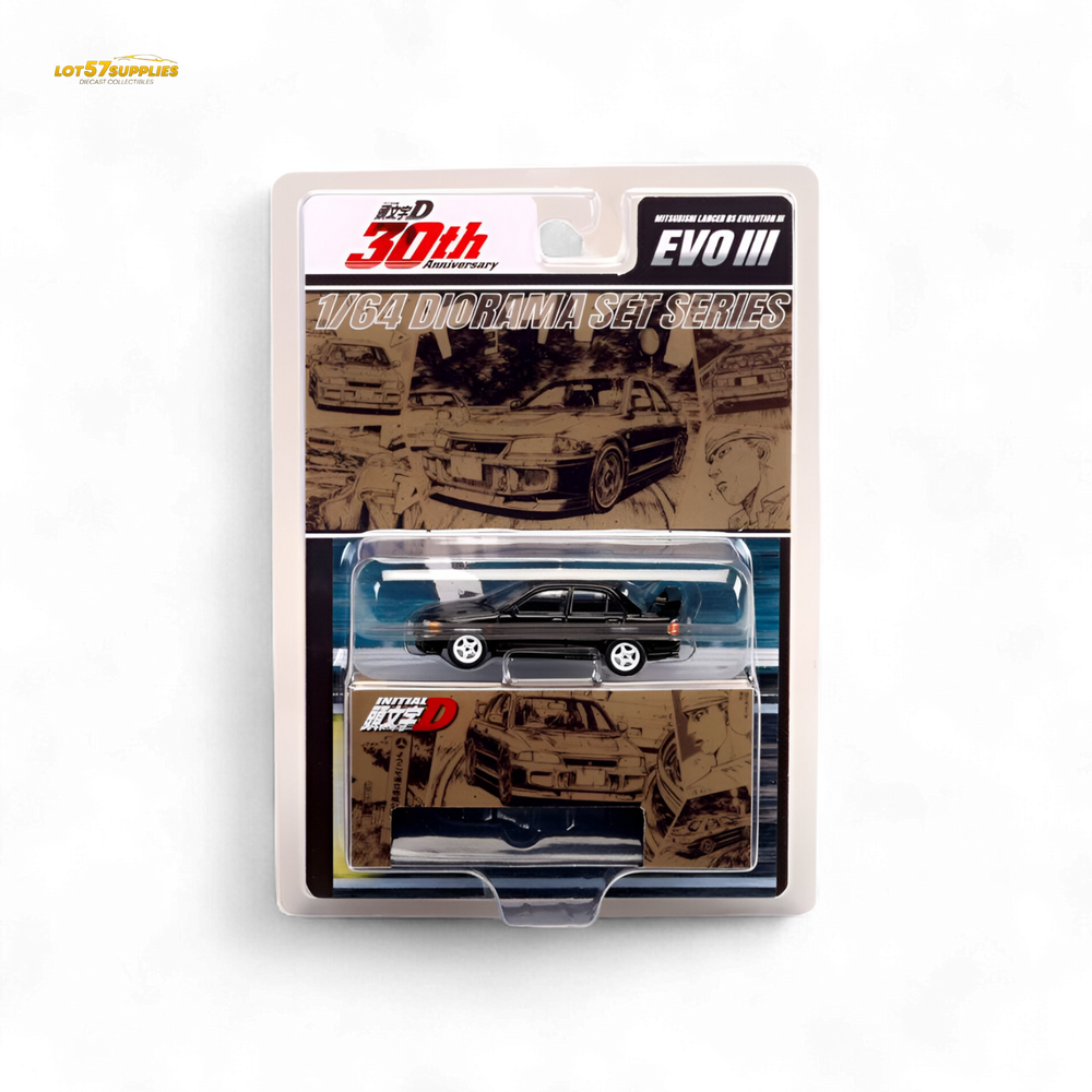 (Pre-Order) Hobby Japan Mitsubishi Lancer RS Evolution III - Black 1:64 (ONLINE ORDER ONLY)