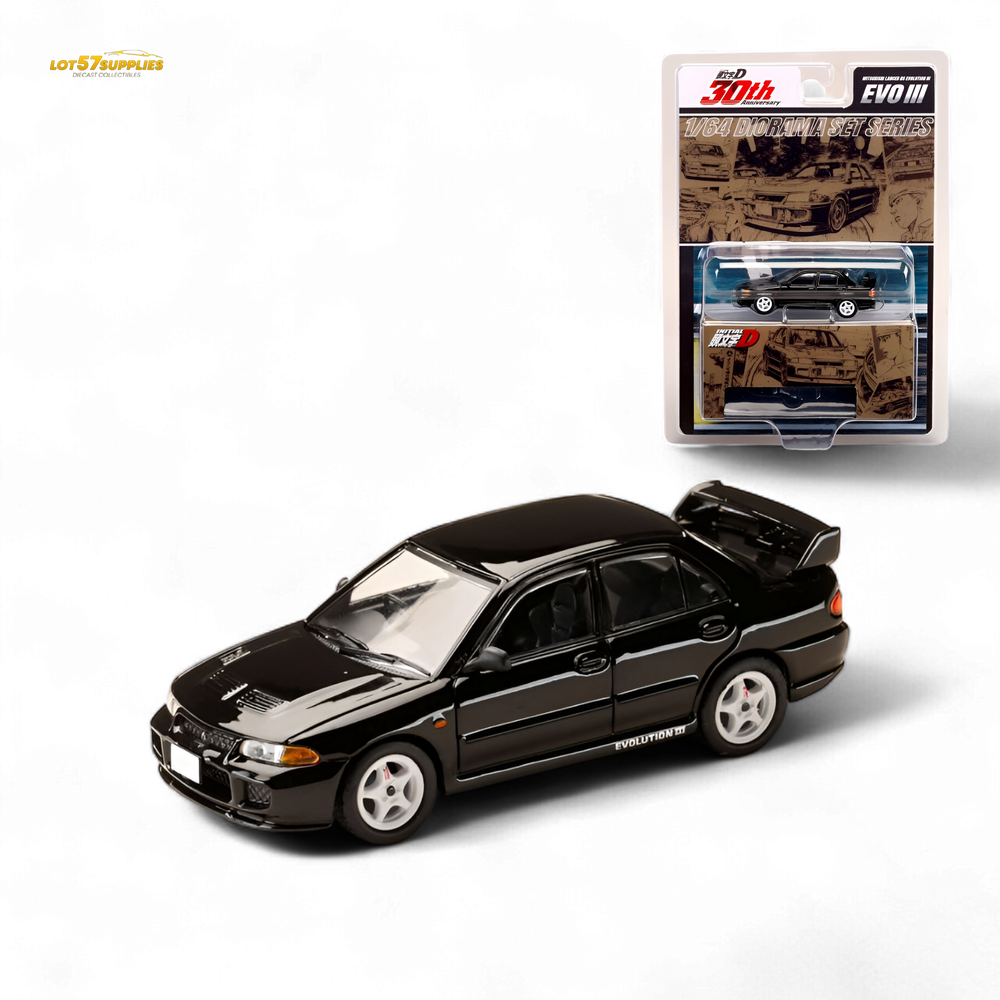 (Pre-Order) Hobby Japan Mitsubishi Lancer RS Evolution III - Black 1:64 (ONLINE ORDER ONLY)