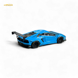 (Pre-Order) Pgm Lamborghini LP700-4 - BB Blue Ordinary Version 1:64 (ONLINE ORDER ONLY)