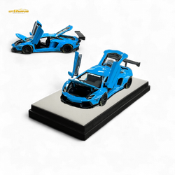 (Pre-Order) Pgm Lamborghini LP700-4 - BB Blue Ordinary Version 1:64 (ONLINE ORDER ONLY)