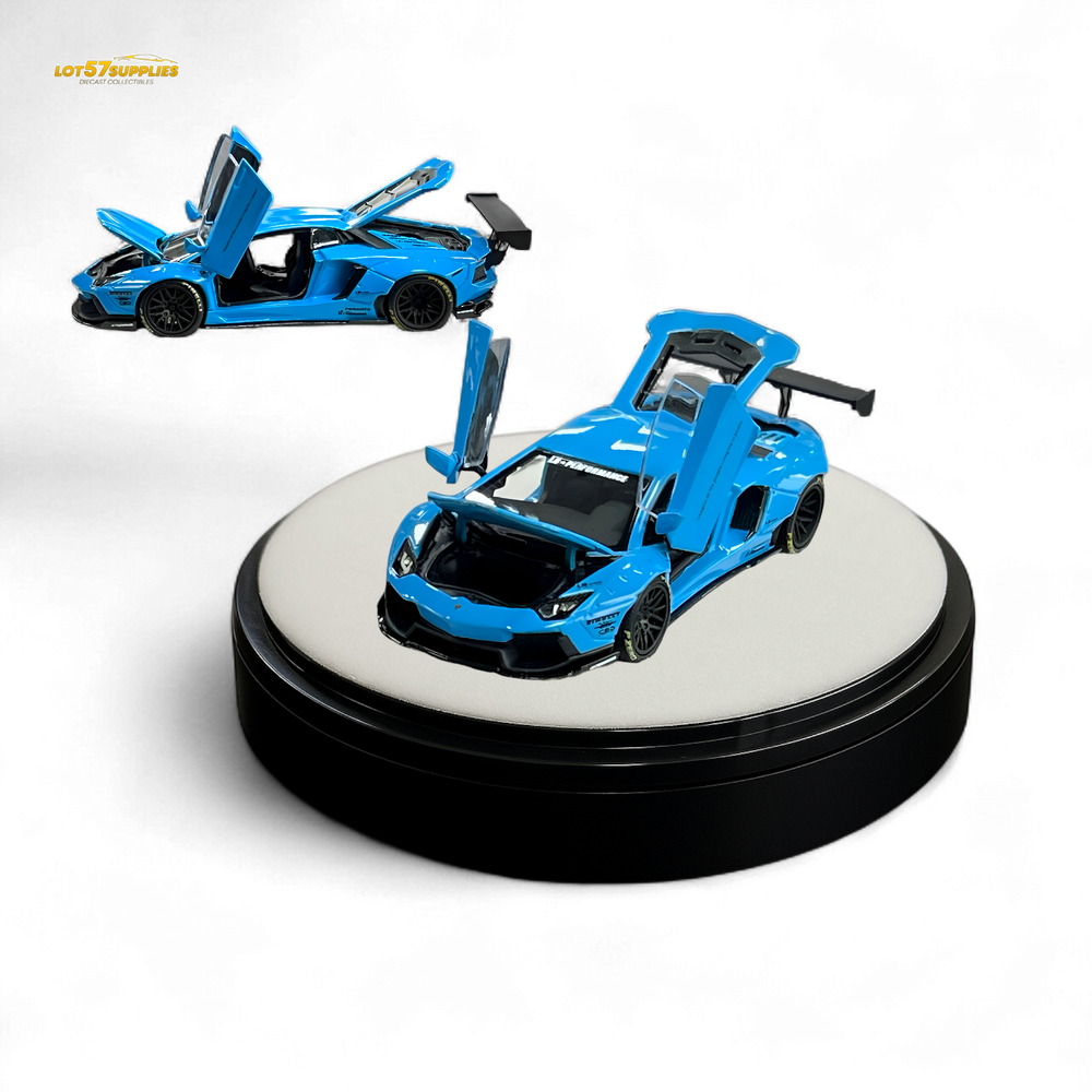 (Pre-Order) Pgm Lamborghini LP700-4 - BB Blue Luxury Version 1:64 (ONLINE ORDER ONLY)