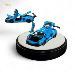 (Pre-Order) Pgm Lamborghini LP700-4 - BB Blue Luxury Version 1:64 (ONLINE ORDER ONLY)