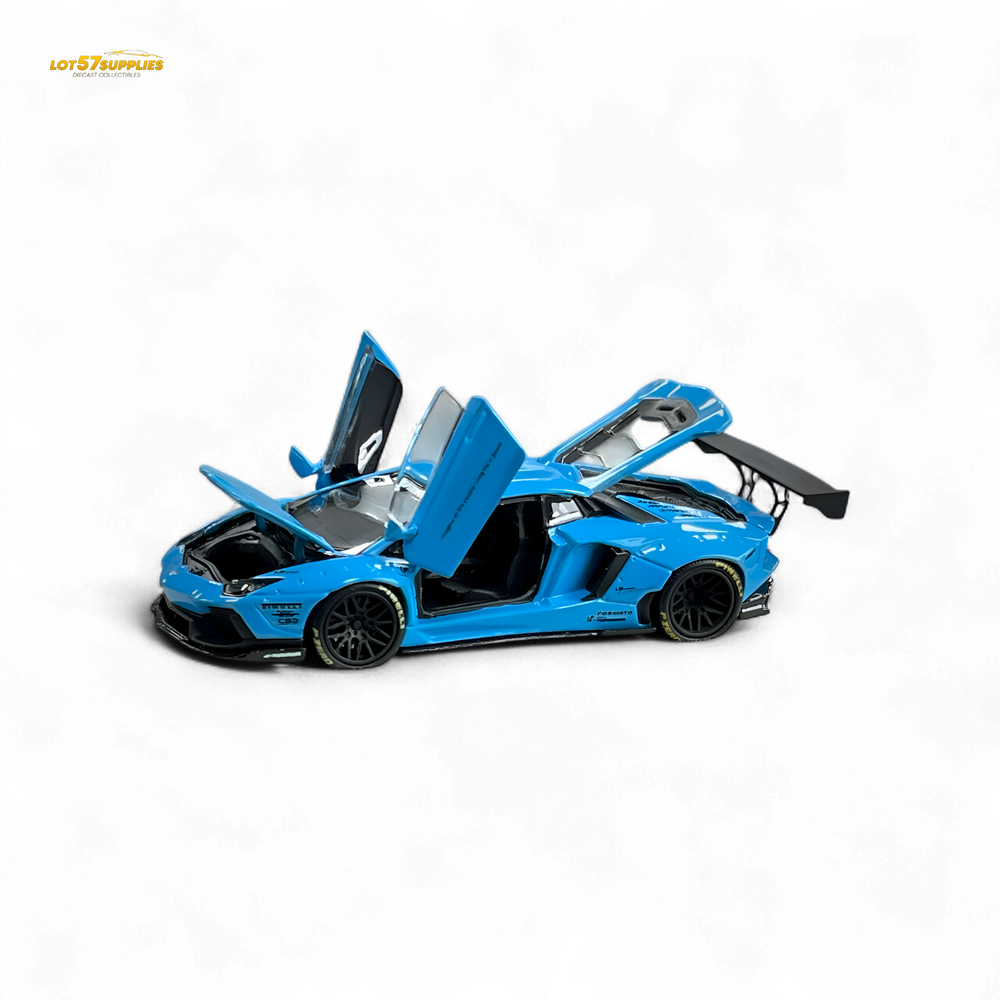 (Pre-Order) Pgm Lamborghini LP700-4 - BB Blue Ordinary Version 1:64 (ONLINE ORDER ONLY)
