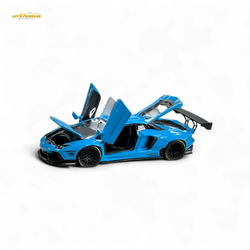 (Pre-Order) Pgm Lamborghini LP700-4 - BB Blue Ordinary Version 1:64 (ONLINE ORDER ONLY)