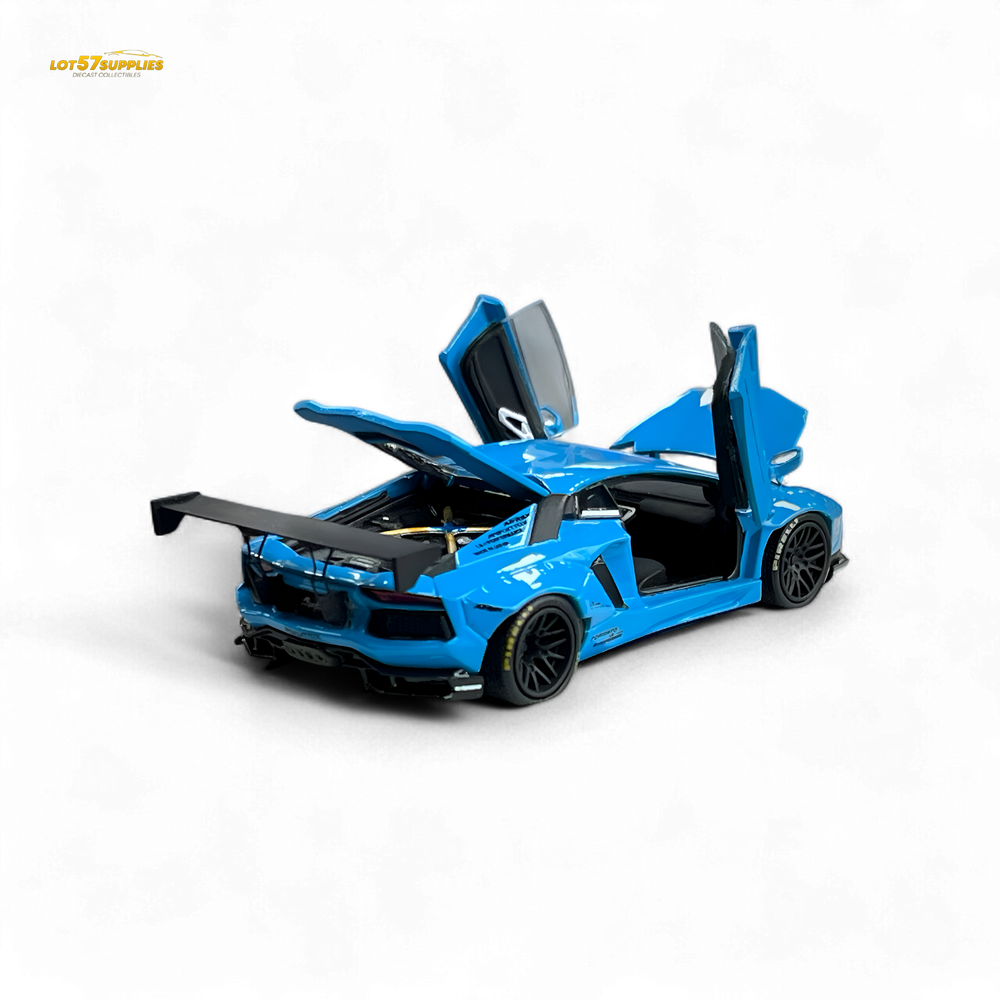 (Pre-Order) Pgm Lamborghini LP700-4 - BB Blue Ordinary Version 1:64 (ONLINE ORDER ONLY)