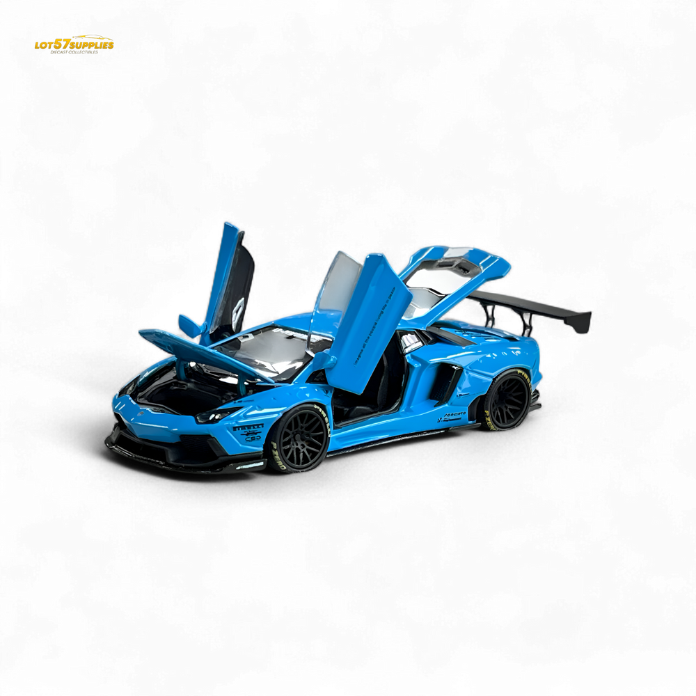 (Pre-Order) Pgm Lamborghini LP700-4 - BB Blue Ordinary Version 1:64 (ONLINE ORDER ONLY)