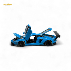 (Pre-Order) Pgm Lamborghini LP700-4 - BB Blue Ordinary Version 1:64 (ONLINE ORDER ONLY)