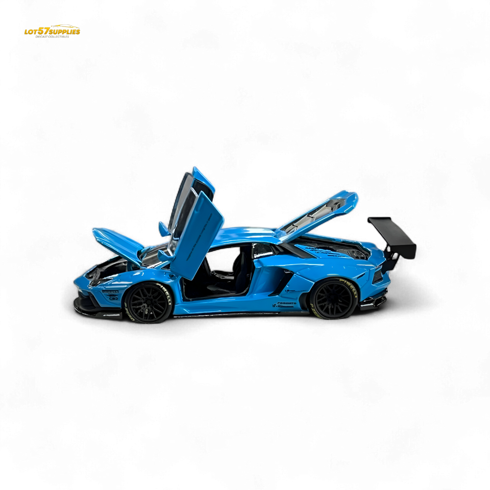 (Pre-Order) Pgm Lamborghini LP700-4 - BB Blue Luxury Version 1:64 (ONLINE ORDER ONLY)
