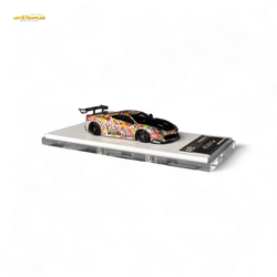 Flame Supercar LB458GT LB Wide-Body - Takashi Murakami Flower Livery - Glows in dark 1:64 Resin (ONLINE ORDER ONLY)