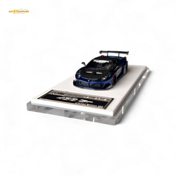 Flame Supercar LB458GT - Metallic Blue 1:64 Resin (ONLINE ORDER ONLY)