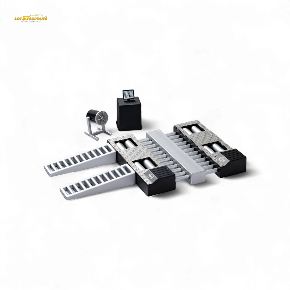 (Pre-Order) ModelModel 1:64 Horsepower Dyno Machine - Black 1:64 (ONLINE ORDER ONLY)