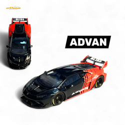 Flame Lamborghini Huracan GT LP610 - ADVAN 1:64 (ONLINE ORDER ONLY)