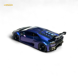 Flame Lamborghini Huracan GT LP610 - Magic Purple 1:64 (ONLINE ORDER ONLY)
