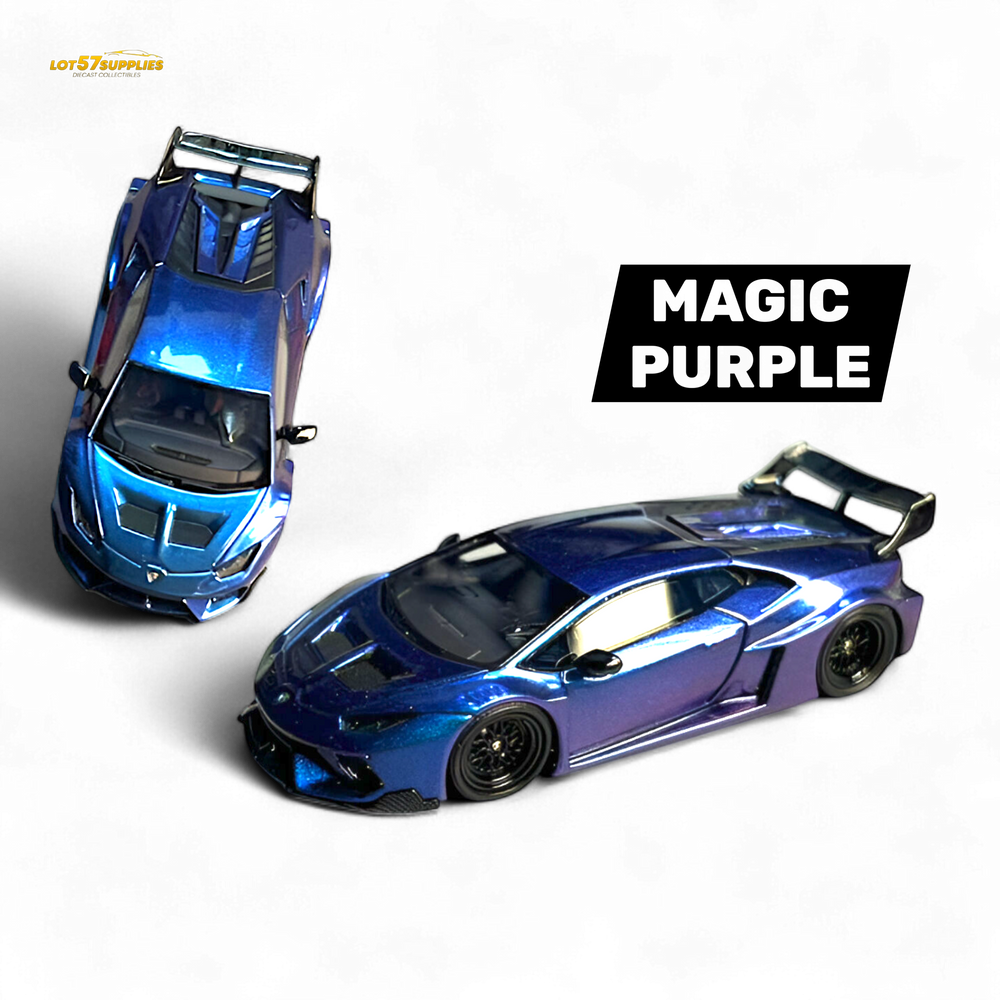 Flame Lamborghini Huracan GT LP610 - Magic Purple 1:64 (ONLINE ORDER ONLY)