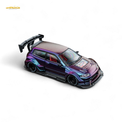 DCM Kevmannz 1996 EG6 Hatchback Chameleon Short Spoiler 1:64