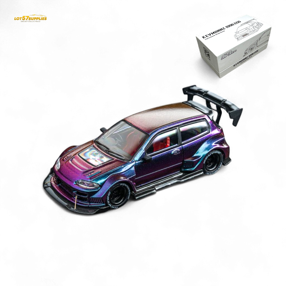 DCM Kevmannz 1996 EG6 Hatchback Chameleon Short Spoiler 1:64
