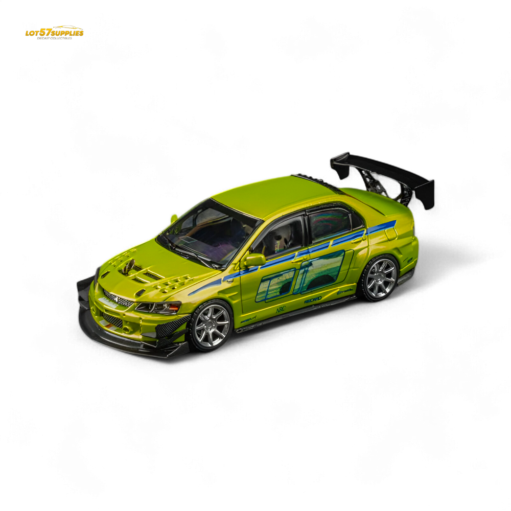 (Pre-Order) Findclassically Mitsubishi 9th Generation - FNF Bryan Livery Green 1:64 (ONLINE ORDER ONLY)
