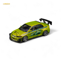 (Pre-Order) Findclassically Mitsubishi 9th Generation - FNF Bryan Livery Green 1:64 (ONLINE ORDER ONLY)