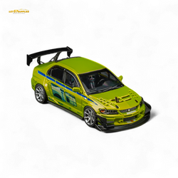 (Pre-Order) Findclassically Mitsubishi 9th Generation - FNF Bryan Livery Green 1:64 (ONLINE ORDER ONLY)