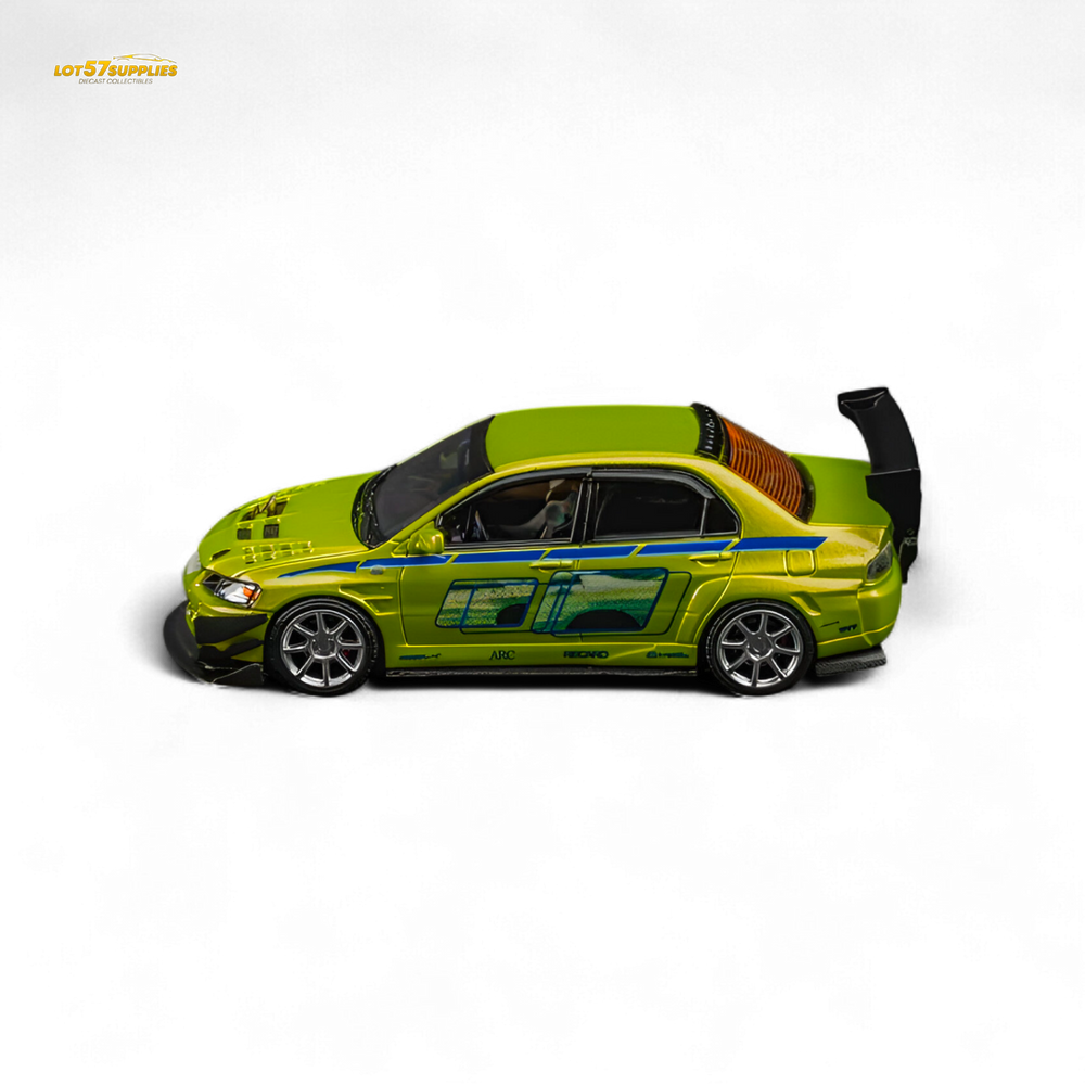 (Pre-Order) Findclassically Mitsubishi 9th Generation - FNF Bryan Livery Green 1:64 (ONLINE ORDER ONLY)