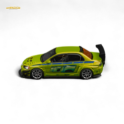 (Pre-Order) Findclassically Mitsubishi 9th Generation - FNF Bryan Livery Green 1:64 (ONLINE ORDER ONLY)