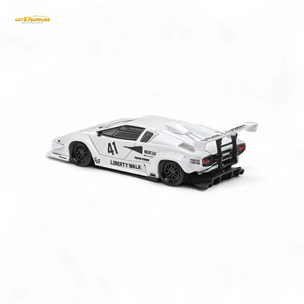 (Pre-Order) Vision64 LB Lamborghini Countach Luxury Version - White 1:64 (ONLINE ORDER ONLY)