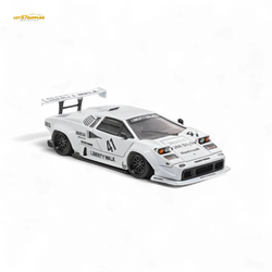 (Pre-Order) Vision64 LB Lamborghini Countach Luxury Version - White 1:64 (ONLINE ORDER ONLY)