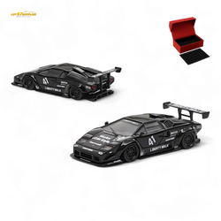 (Pre-Order) Vision64 LB Lamborghini Countach Luxury Version - Black 1:64 (ONLINE ORDER ONLY)