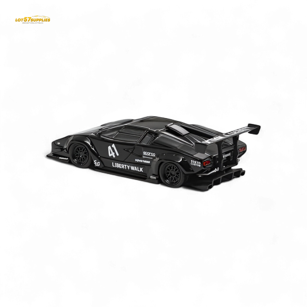 (Pre-Order) Vision64 LB Lamborghini Countach Luxury Version - Black 1:64 (ONLINE ORDER ONLY)
