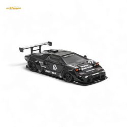 (Pre-Order) Vision64 LB Lamborghini Countach Luxury Version - Black 1:64 (ONLINE ORDER ONLY)