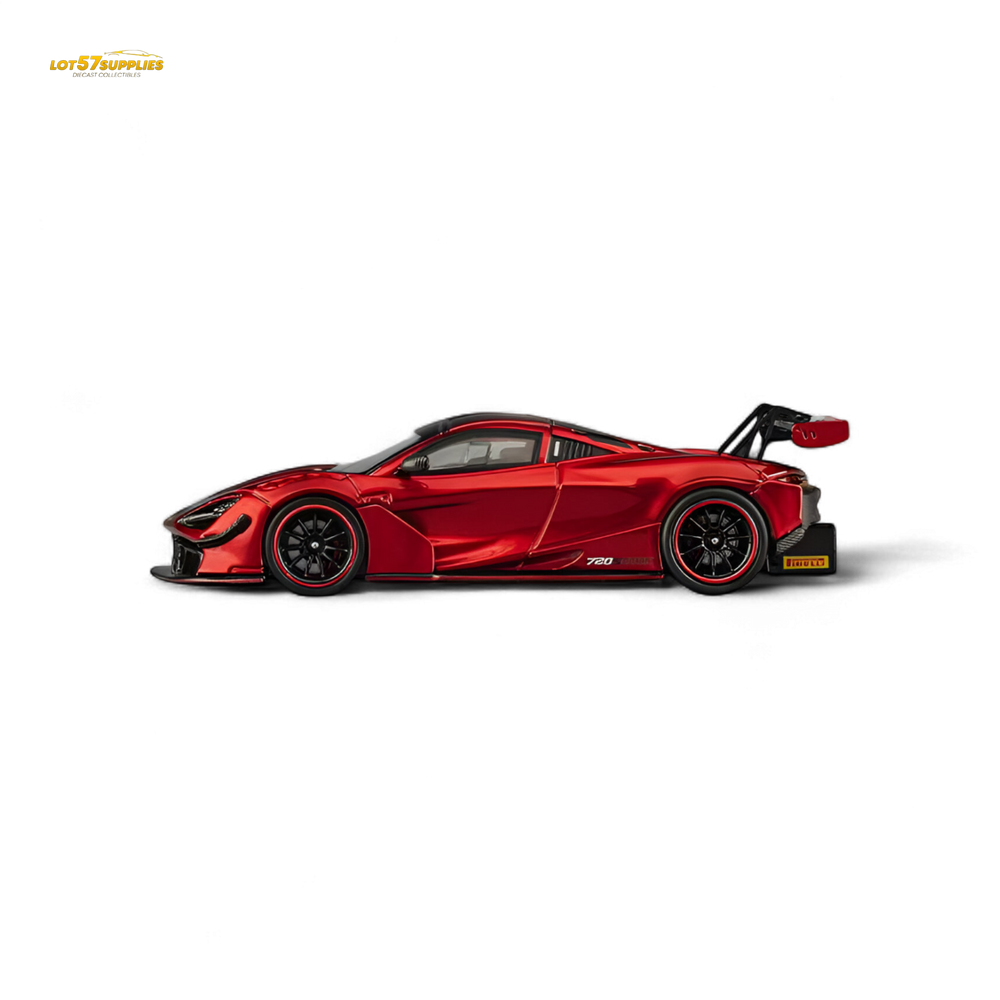 (Pre-Order) CM Model McLaren 720S GT3X - Metallic Red 1:64 (ONLINE ORDER ONLY)