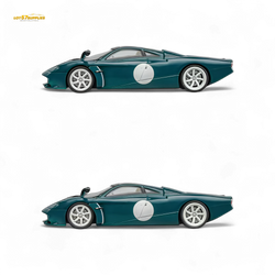 (Pre-Order) CM Model Pagani Codalunga - Green 1:64 (ONLINE ORDER ONLY)